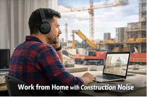 Work From Home With Construction Noise