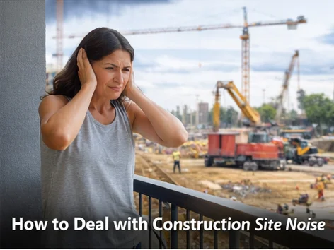 how to deal with construction site noise