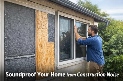 Soundproof a Home From Construction Noise